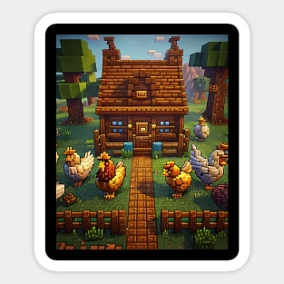 I have to go My chickens need me! Stardew Valley Sticker